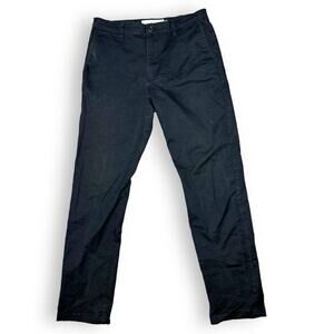 Herschel Supply Co. Men's Black Chino Pants Size 30 Slim Fit 32 Inseam